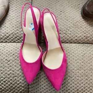 Mark Fisher hot pink heels